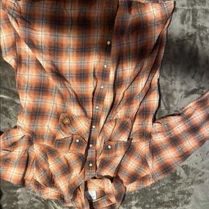 Nice ariat 2xl pearl snap long sleeve shirt